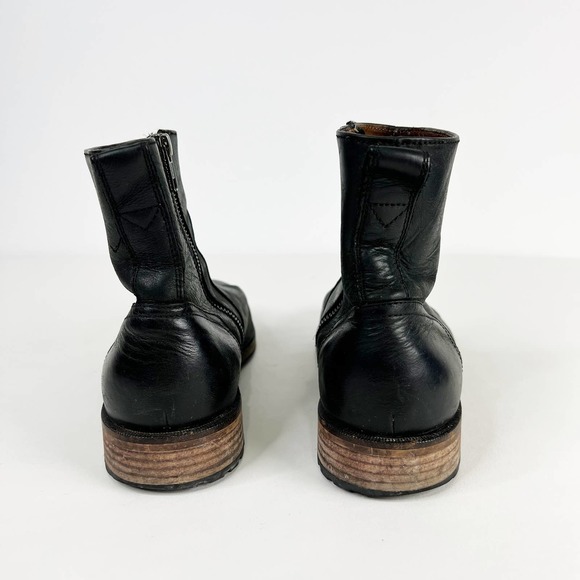 Blake McKay mens black leather ankle boot Size 8.5 main image 4